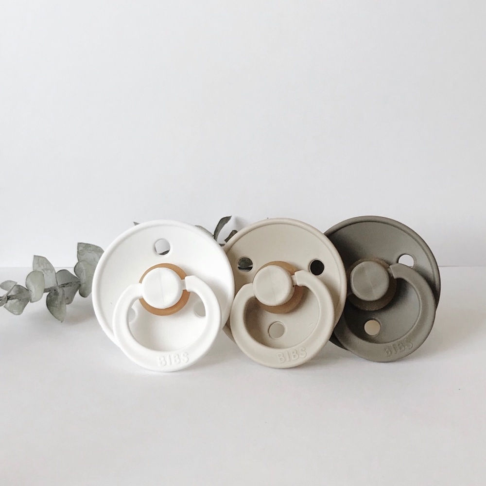 Danish made Bibs Pacifiers pure natural rubber